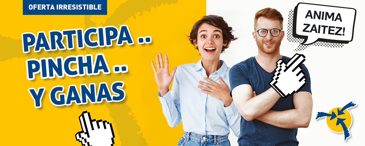 Participa.. Pincha.. y Ganas